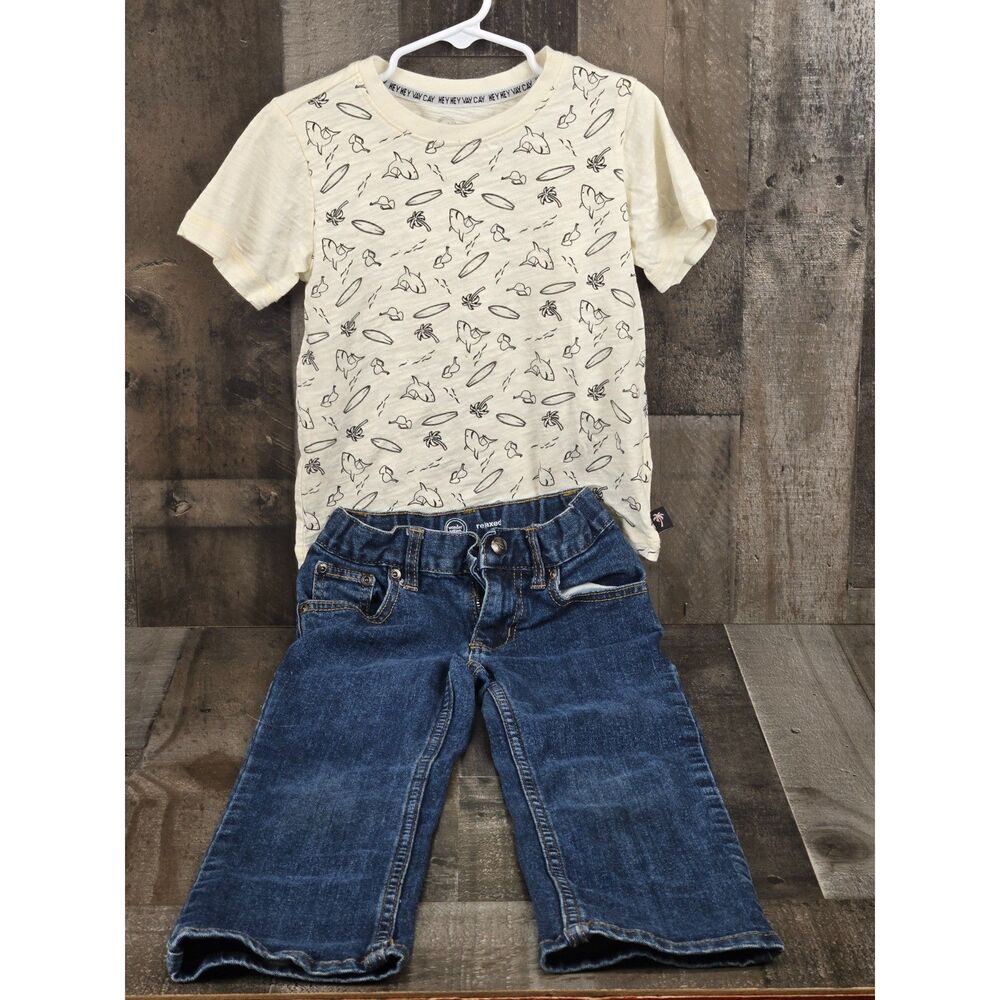 Wonder Nation Boys 2 piece Outfit Size 5T and 5